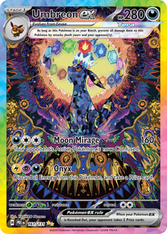 Umbreon ex, Prismatic Evolutions
